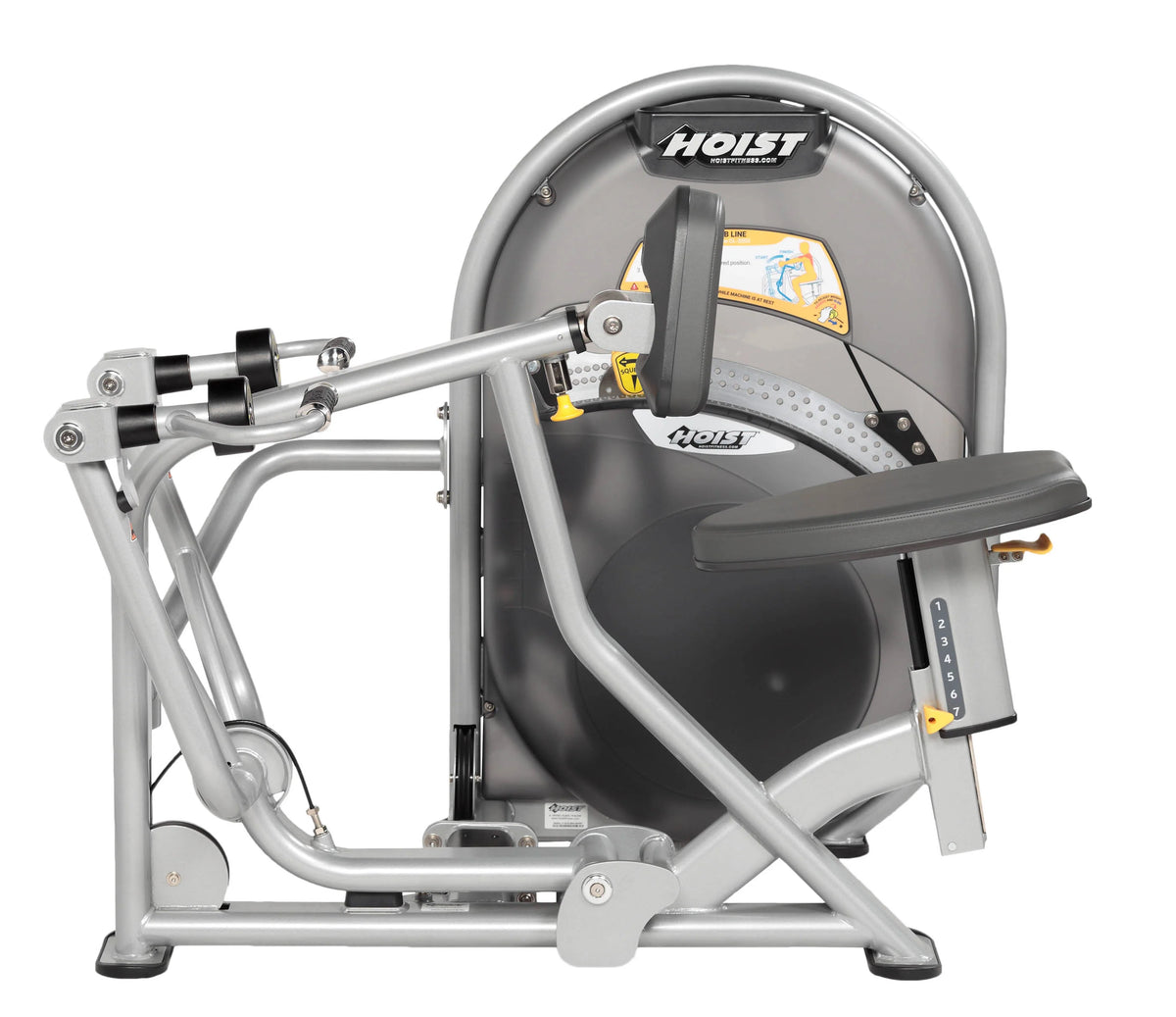 Hoist Clubline Mid Row side view | Fitness Experience 