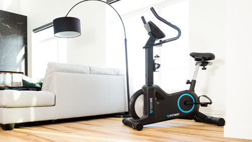 Fitway exercise bike 1000UC in the home gym setting