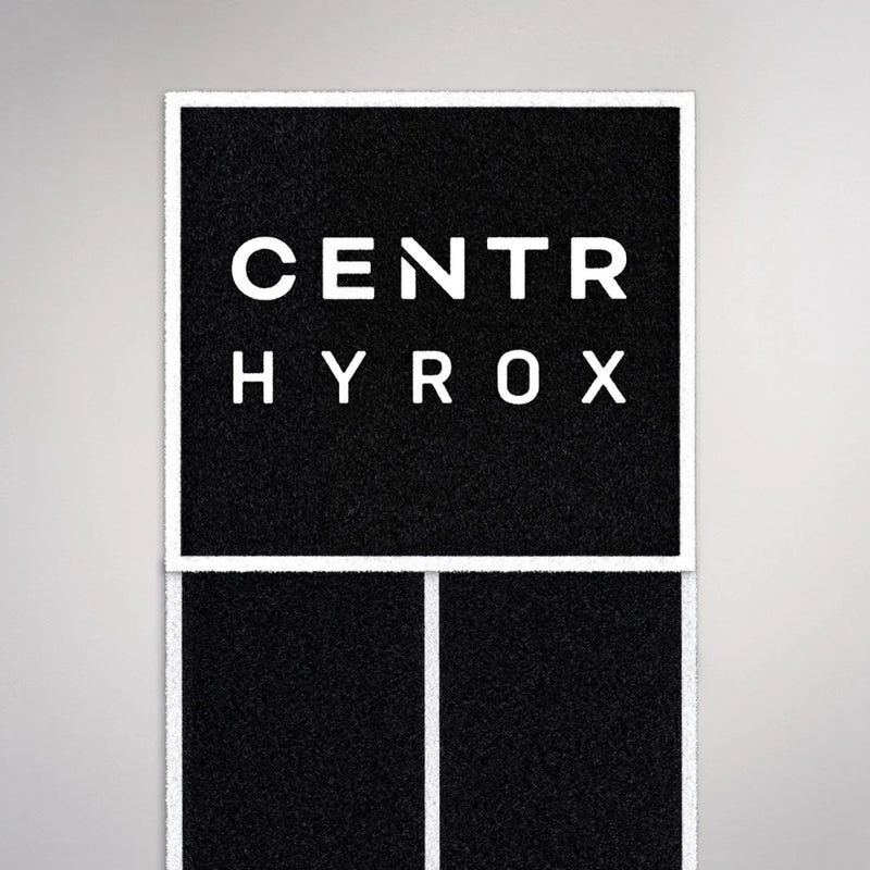 Hyrox Lanes w/ End Zones Logo