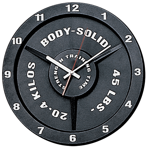 Body-Solid STT45 Weight Plate Clock full view | Fitness Experience