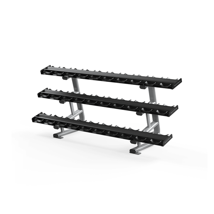 Matrix Fitness Magnum 15-Pair Pro-Style Dumbbell Rack | Fitness Experience