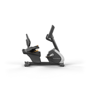 Matrix Fitness Performance Recumbent Cycle with LED Console side view | Fitness Experience