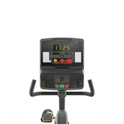 Matrix Fitness Performance Recumbent Cycle with Group Training LED Console view of console | Fitness Experience