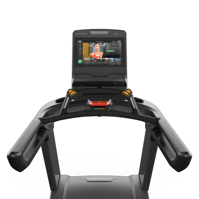 Matrix Fitness Performance Treadmill with Touch Console view of console | Fitness Experience