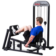 Bodysolid Pro Select Leg and Calf Press Machine (210lb) full view | Fitness Experience