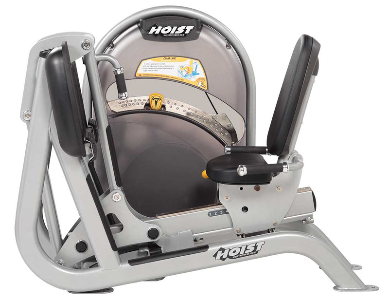 Hoist Clubline Leg Press side view | Fitness Experience