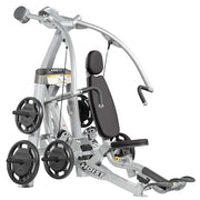 Hoist Chest Press with black upholstery | Fitness Experience