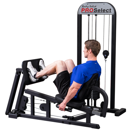 Bodysolid Pro Select Leg and Calf Press Machine (310lb) full view | Fitness Experience