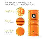 TriggerPoint Grid 1.0 Foam Roller - Orange description photo | Fitness Experience