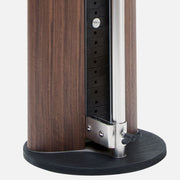 NOHrD SlimBeam - Walnut weight stack  view | Fitness Experience