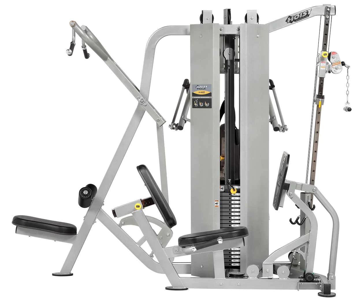 Hoist h4400 multi stack gym hotsell