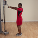 Bodysolid Revolving Straight Bar in use | Fitness Experience
