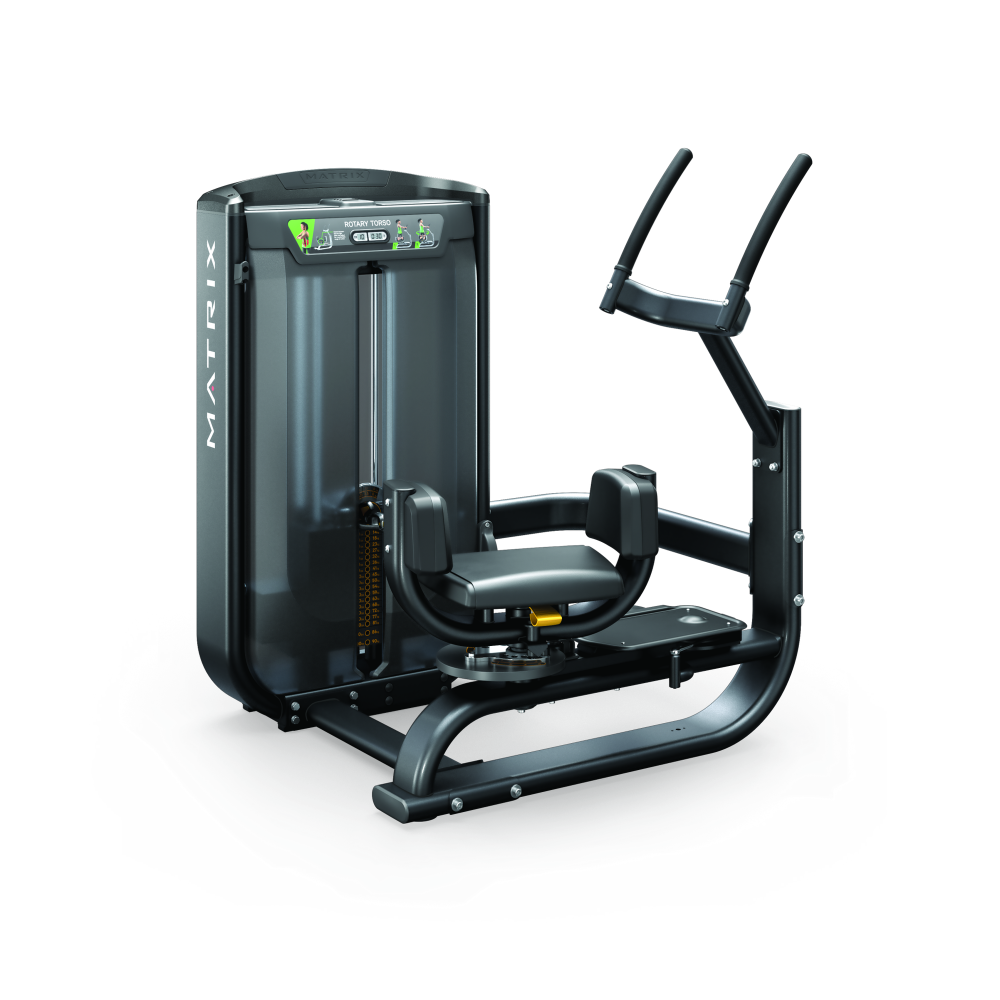 Matrix Fitness Ultra Rotary Torso with console | Fitness Experience