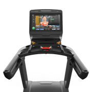 Matrix Fitness Performance Plus Treadmill with Touch XL Console view of console | Fitness Experience