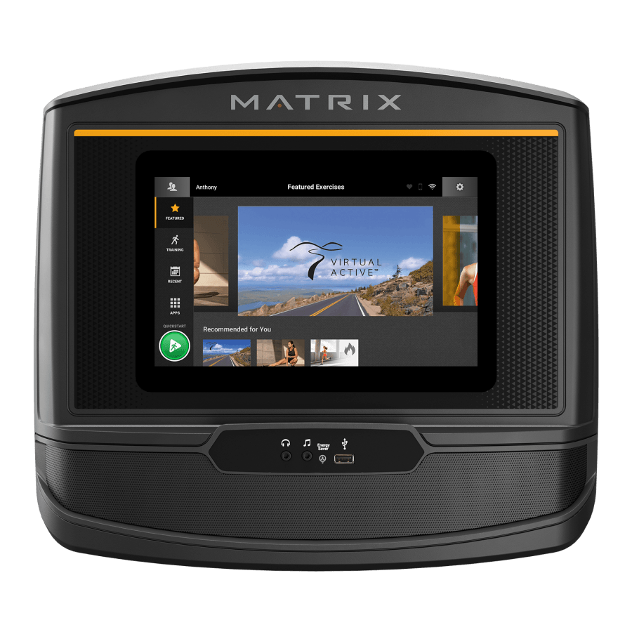 Matrix Fitness XER Console | Fitness Experience
