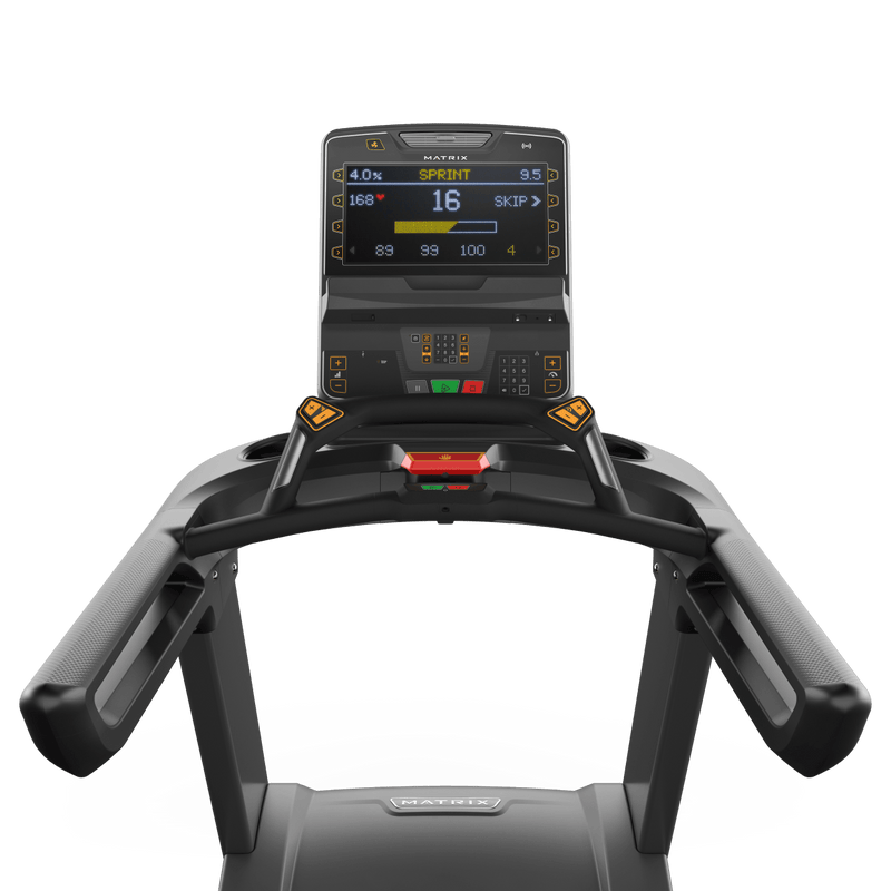 Matrix Performance Treadmill with Premium LED Console view of console | Fitness Experience