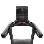 Matrix Fitness Performance Plus Treadmill with Premium LED Console view of console | Fitness Experience