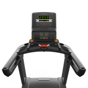 Matrix Fitness Performance Plus Treadmill with LED Console view of console | Fitness Experience