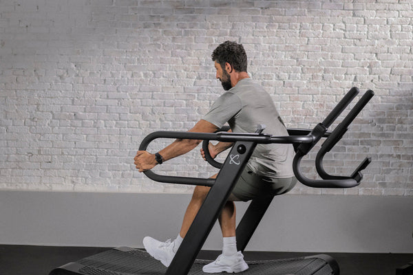 Multi-position handlebar converts to sled-push/pull station