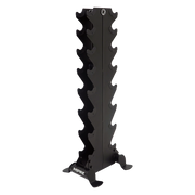 Inspire Fitness Vertical Dumbbell Rack full view | Fitness Experience