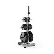 Matrix Fitness Magnum Weight Tree W/Bar Holders front view | Fitness Experience