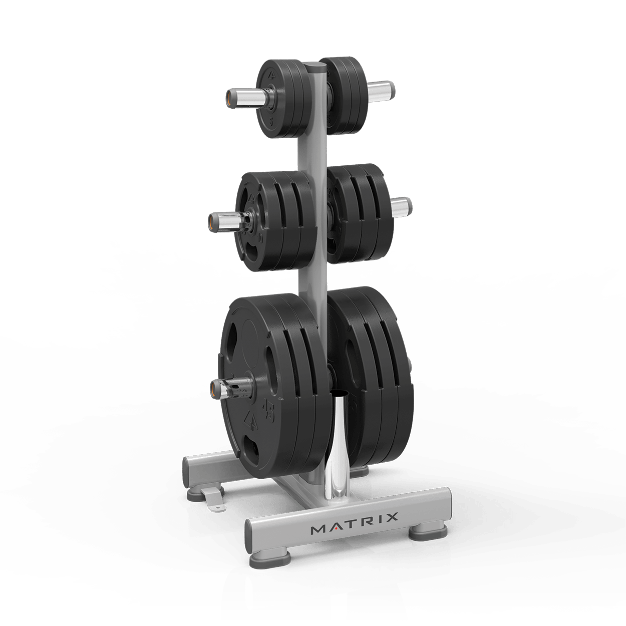Matrix Fitness Magnum Weight Tree W/Bar Holders front view | Fitness Experience