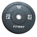 25lb Olympic Rubber Bumper Plate 