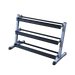 BodySolid 3 Tier Horizontal 48" Dumbell - Fitness Experience