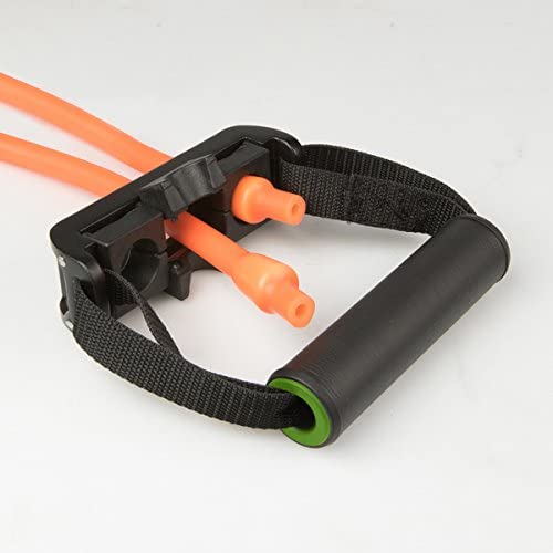 Prism Fitness Cable, 50lb (Orange) with Quick Flip handle | Fitness Experience