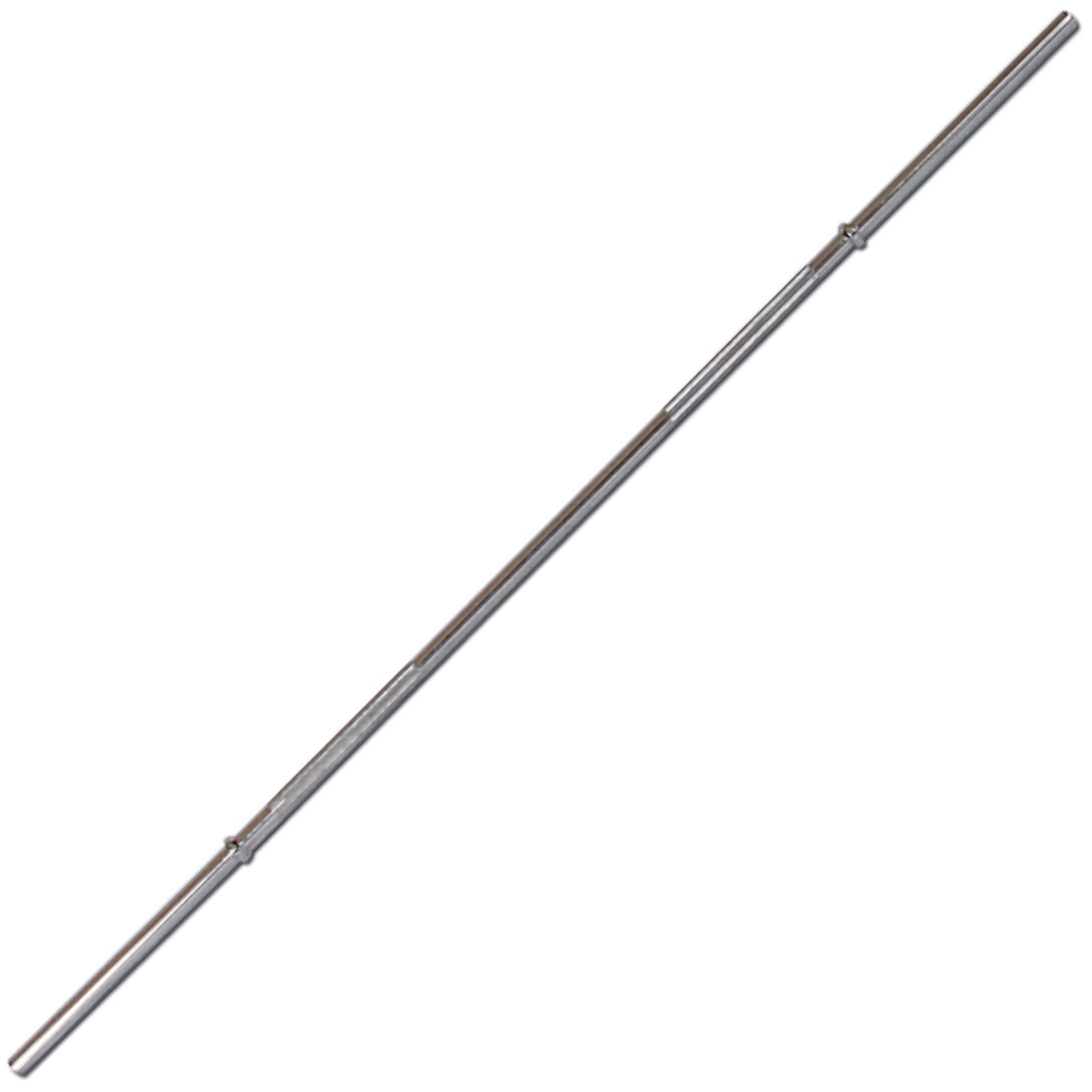 York Barbell 6 FT Fixed Inner Collars Solid Steel Bar - Fitness Experience