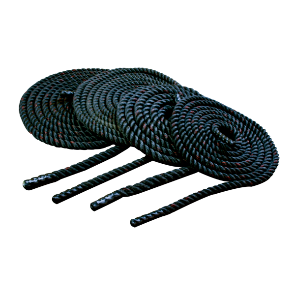 Body Solid 1.5&quot; x 30&#39; Fitness Rope pictured with other size options | Fitness Experience