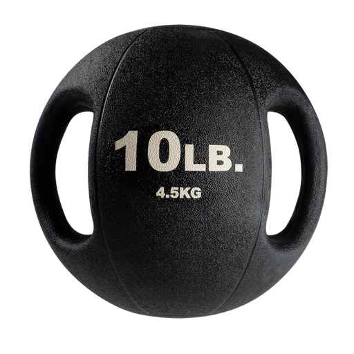 Bodysolid Dual Grip Medicine Ball - 10lb | Fitness Experience