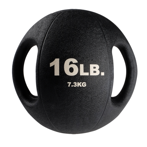 Bodysolid Dual Grip Medicine Ball- 16lb | Fitness Experience