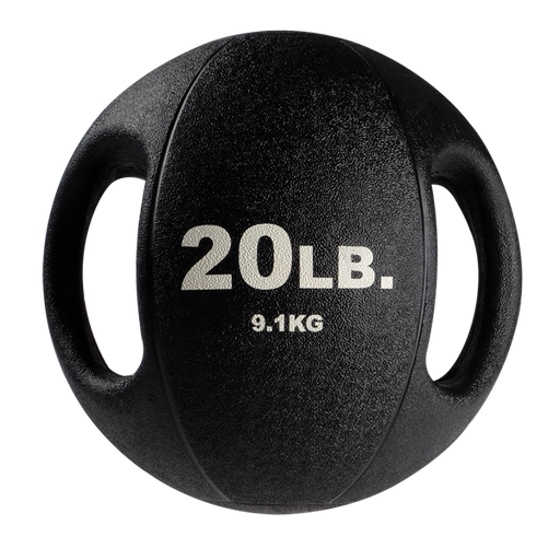 Bodysolid Dual Grip Medicine Ball 20lb | Fitness Experience