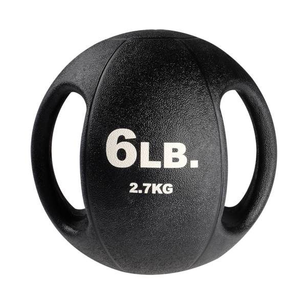 Bodysolid Dual Grip Medicine Ball - 6lb | Fitness Experience