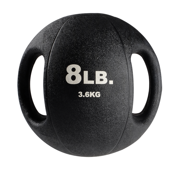 Bodysolid Dual Grip Medicine Ball - 8lb | Fitness Experience