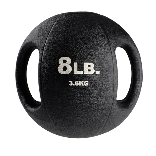 Bodysolid Dual Grip Medicine Ball - 8lb | Fitness Experience