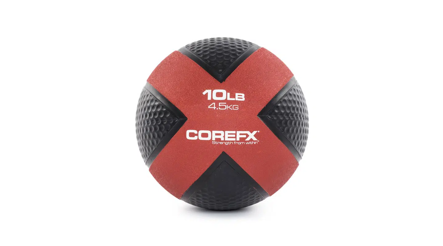 360 Conditioning CFX Rubber Medicine Ball - 10LB | Fitness Experience