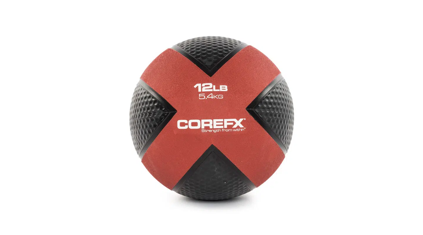 360 Conditioning CFX Rubber Medicine Ball - 12LB | Fitness Experience