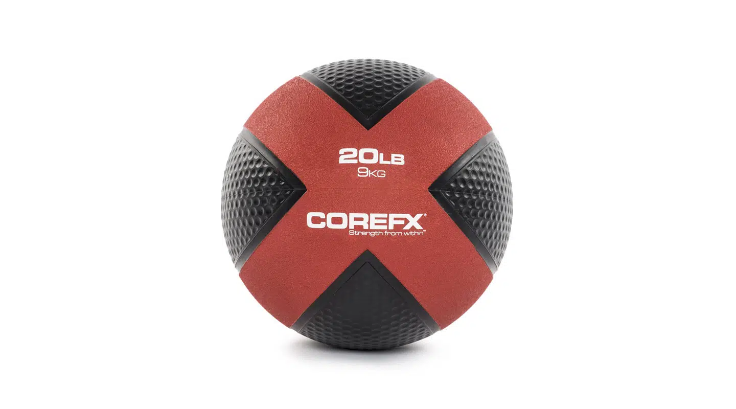 360 Conditioning CFX Rubber Medicine Ball - 20LB | Fitness Experience
