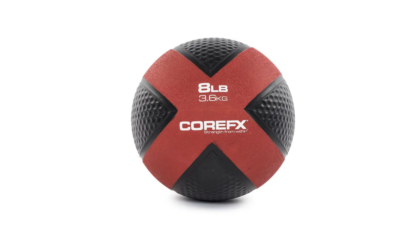 360 Conditioning CFX Rubber Medicine Ball - 8LB | Fitness Experience