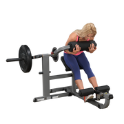 Bodysolid Cam Series Ab and Back Machine view in use | Fitness Experience