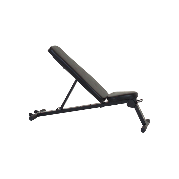Inspire Fitness Folding Adjustable Bench side view | Fitness Experience