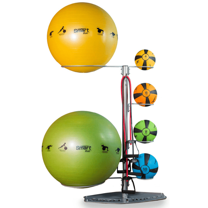 Prism Smart Economy Tower pictured with add on accessories | Fitness Experience