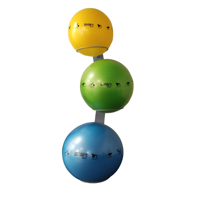 Prism Fitness Smart Stability Ball Rack, Wall Mounted Commercial Package | Fitness Experience