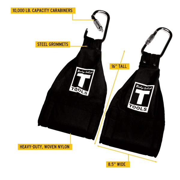 BodySolid AAB2 Gut Blaster Slings - Fitness Experience