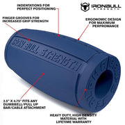 Ironbull Strength Alpha Grips 2.5" - Fitness Experience