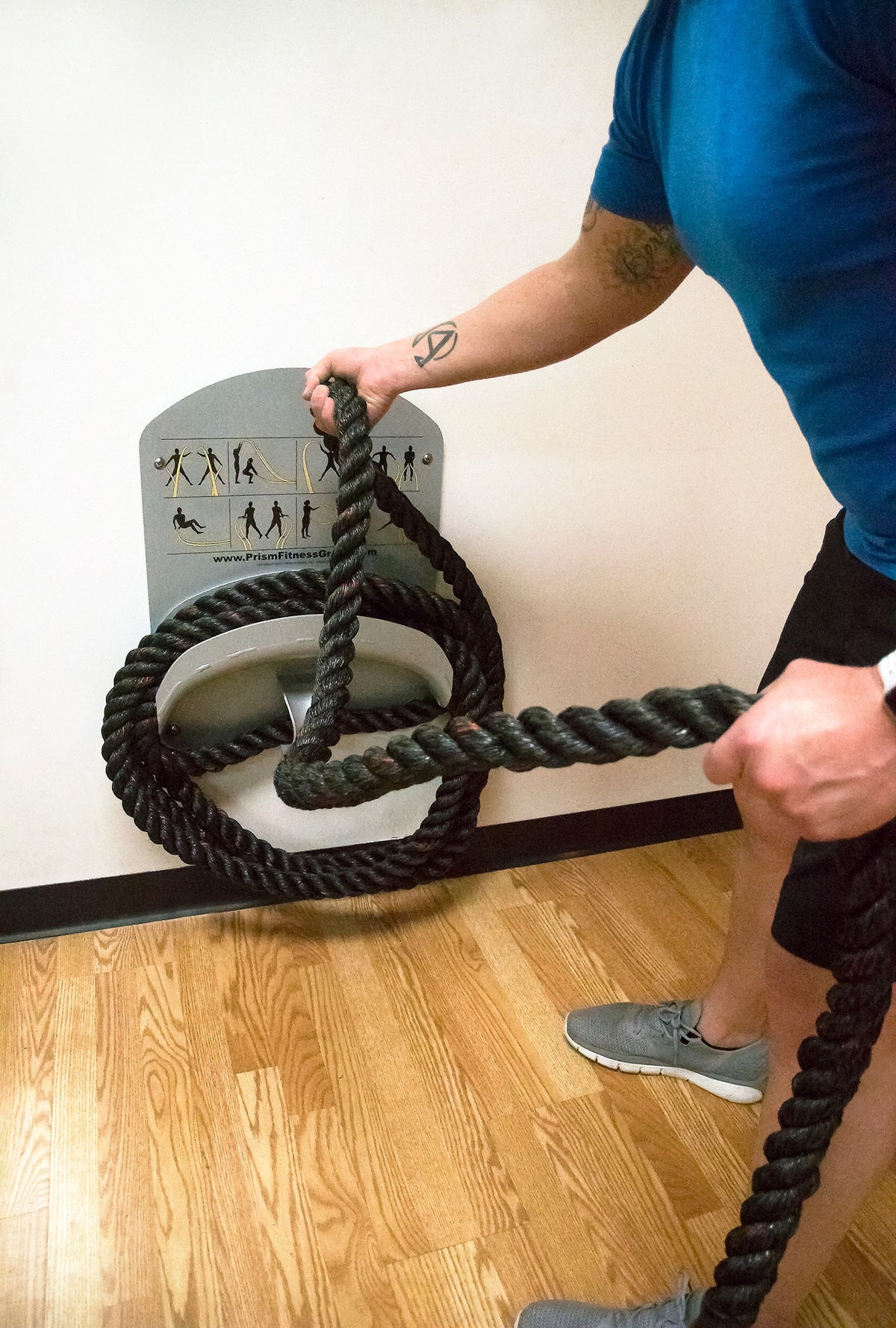 Prism Fitness Smart Rope Caddy Self Guided Commercial Package (Caddy Only) with rope | Fitness Experience