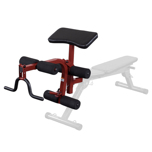 BodySolid BFPL10 Leg Developer & Preacher Curl Attachment - Fitness Experience