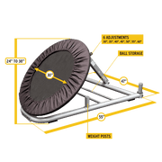 BodySolid GBR10 Ball Rebounder - Fitness Experience